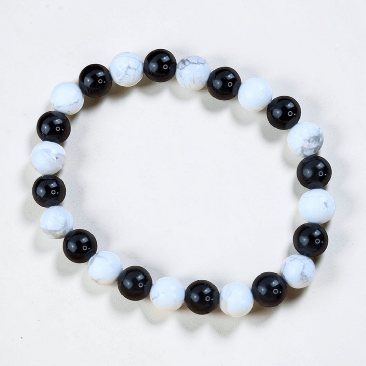 Yin Yang bracelet for balance and smooth flow of energy. Available today at Zen Collection 