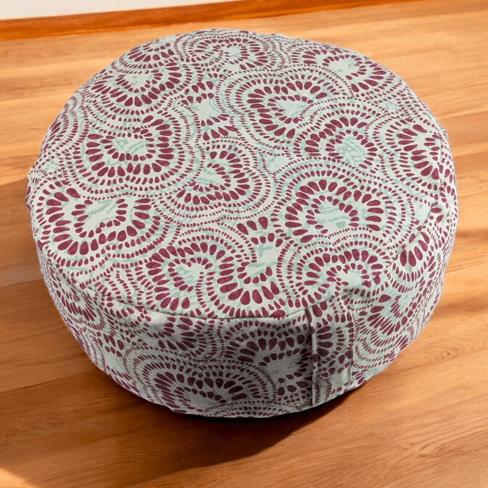Zen-inspired meditation cushion for mindfulness practice