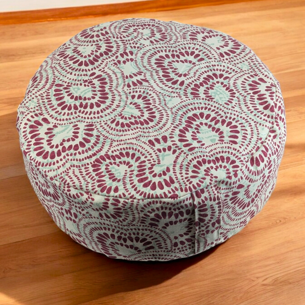 Zen-inspired meditation cushion for mindfulness practice