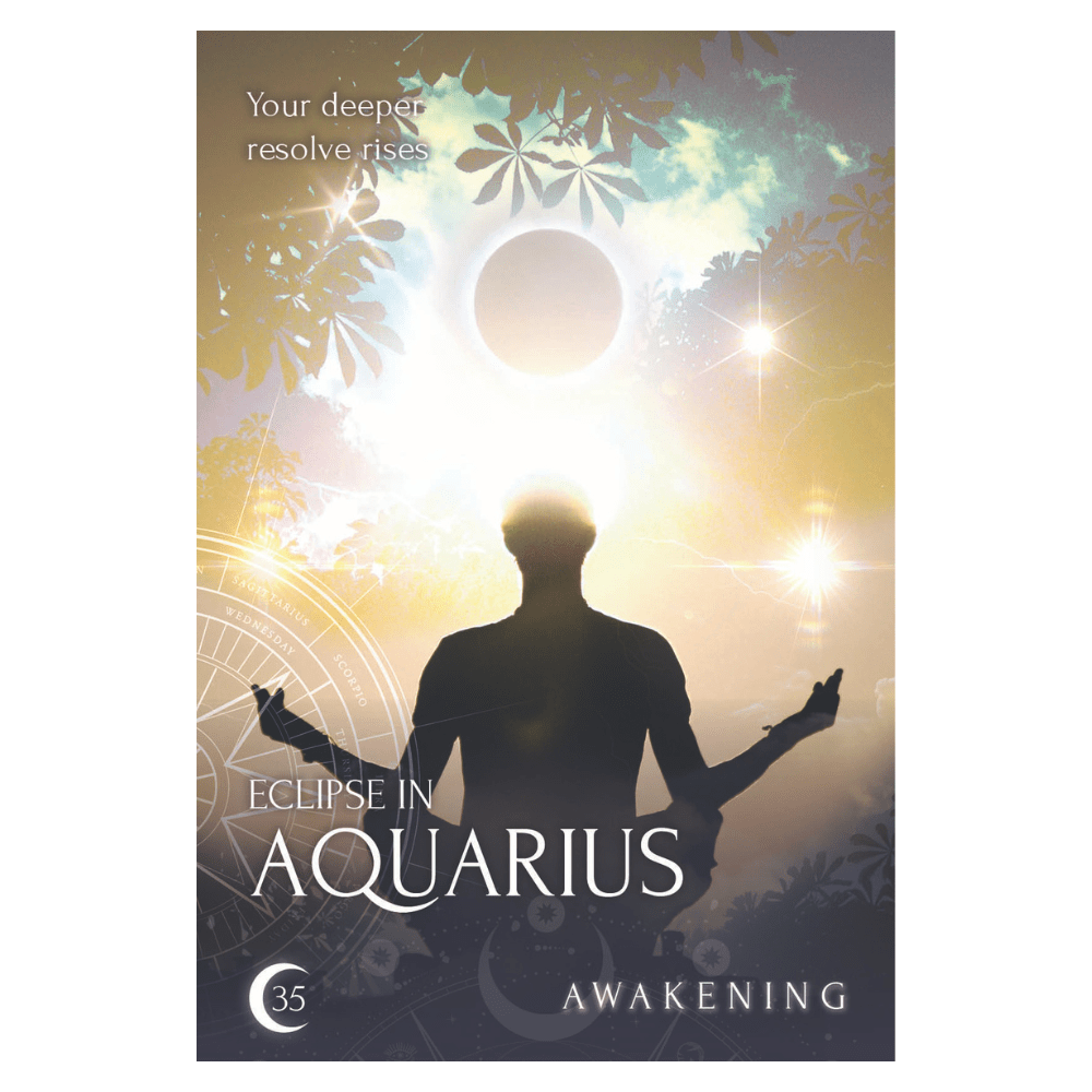 Sample cards from Zodiac Moon Reading Cards deck
