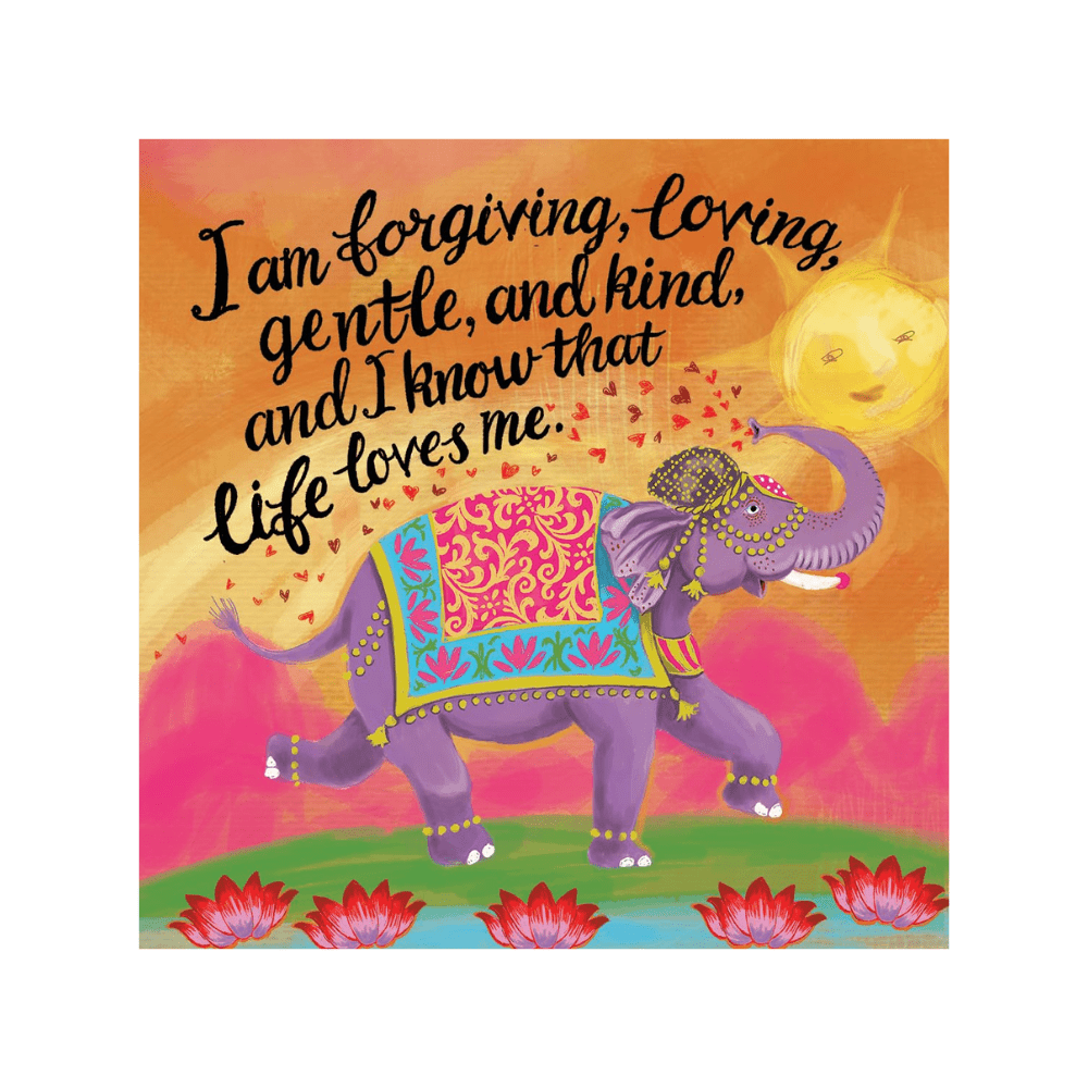 Self-Help Affirmation Cards for Letting Go of the Past