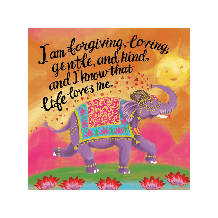 Self-Help Affirmation Cards for Letting Go of the Past