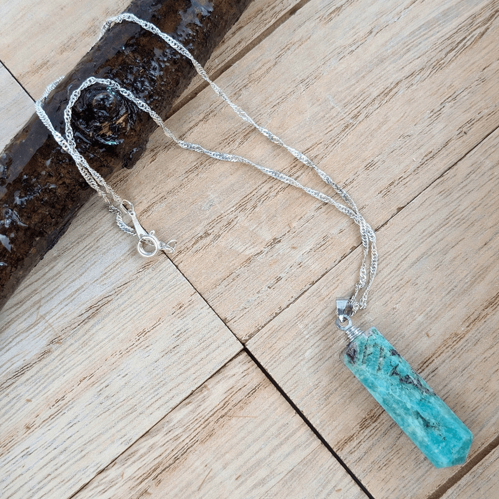 Amazonite Jewelry for Heart and Throat Chakra Activation