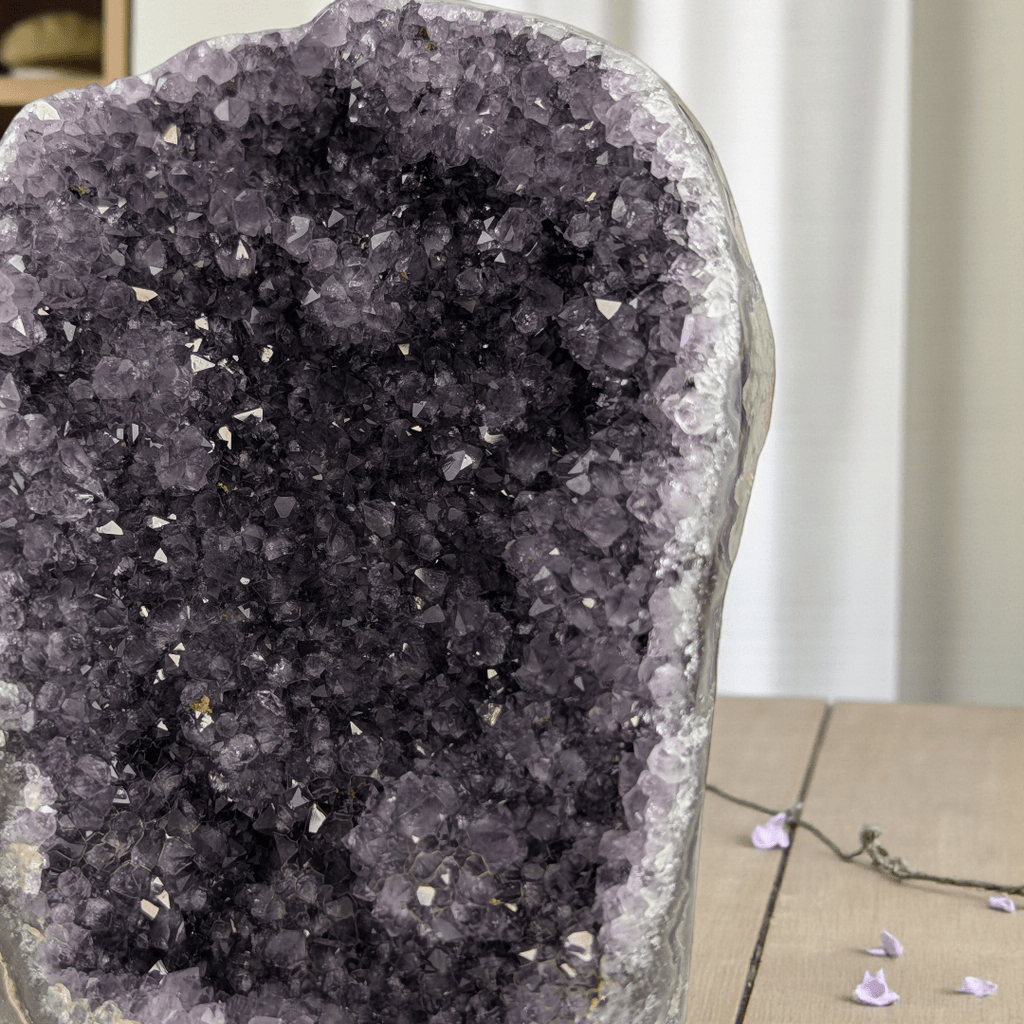 Canadian crystal shop in Barrie - high quality  amethyst crystal cathedrals