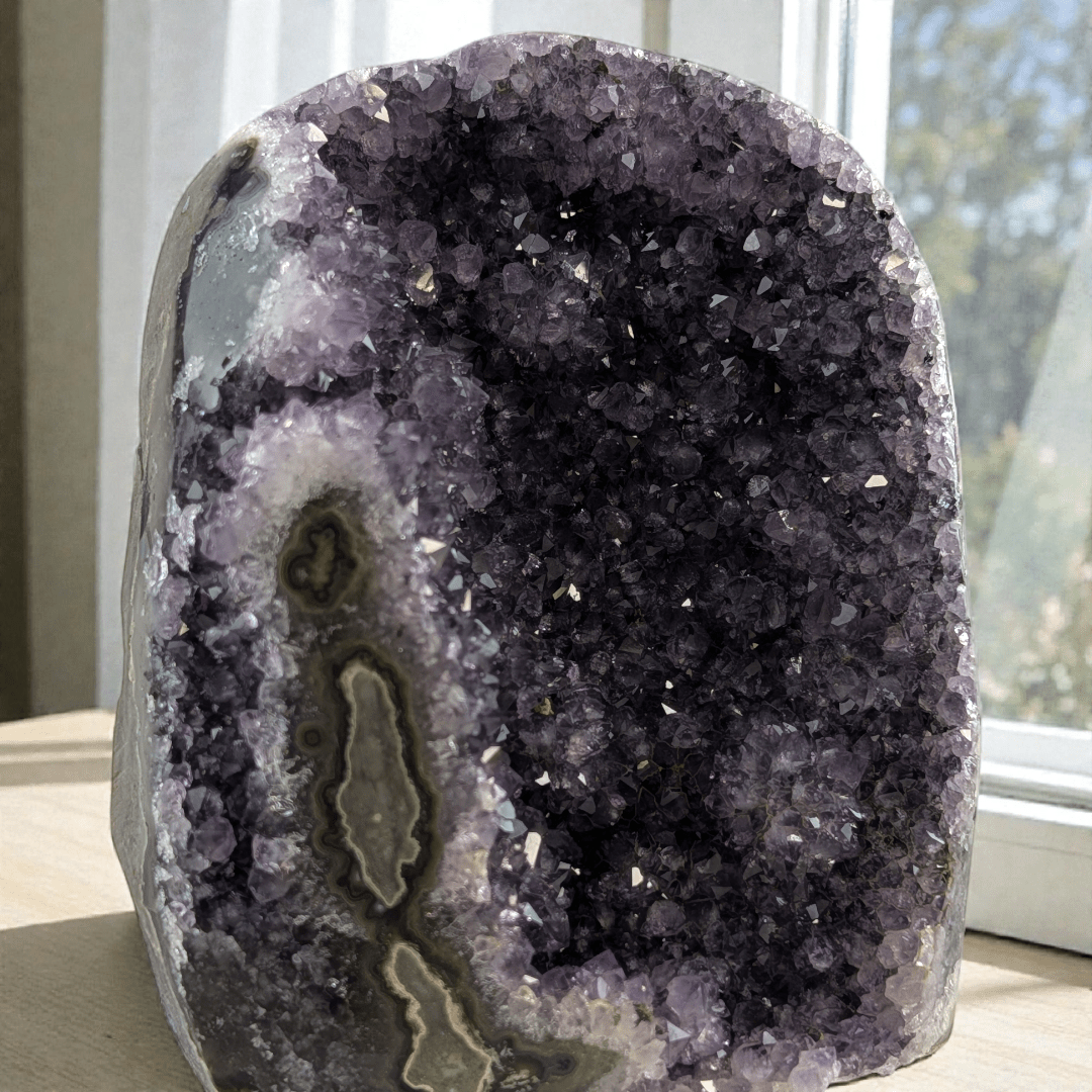 Canadian crystal shop in Barrie - high quality  amethyst crystal cathedrals