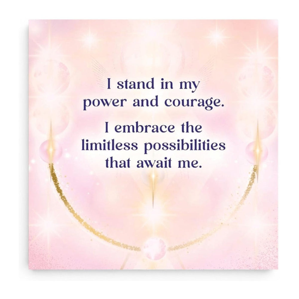 I Stand in My Power and Courage card from the Angel Affirmation Cards