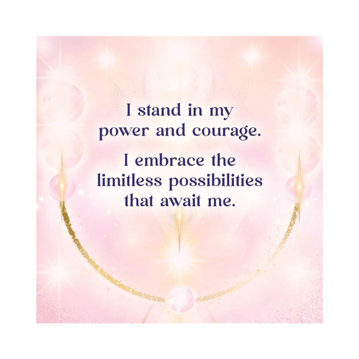 Angel Affirmation Deck with Vibrant Channeled Artwork