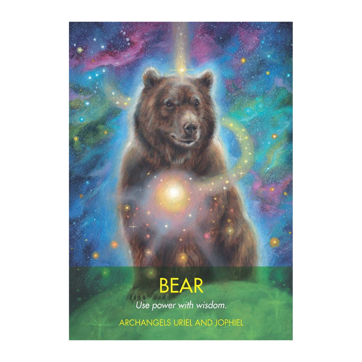 Bear card from the Archangel Animal Oracle Cards