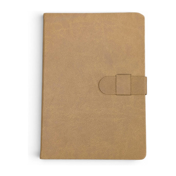 Beige Vegan Leather Journal