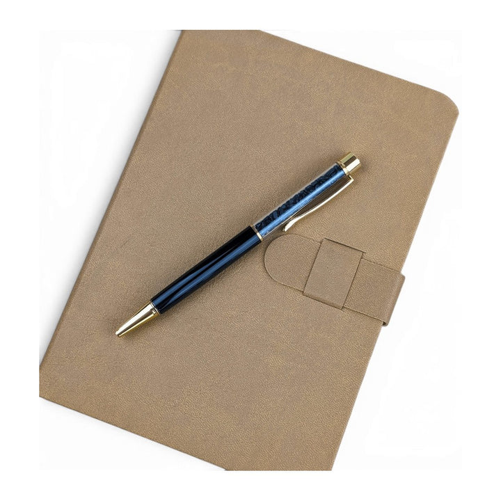 Beige Vegan Leather Journal