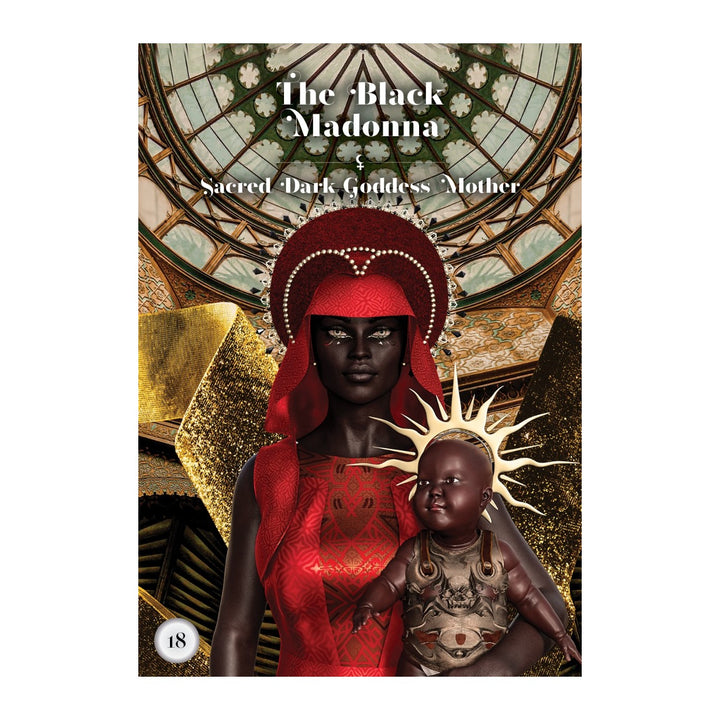 The Black Madonna card from the Black Moon Lilith Cosmic Alchemy Oracle