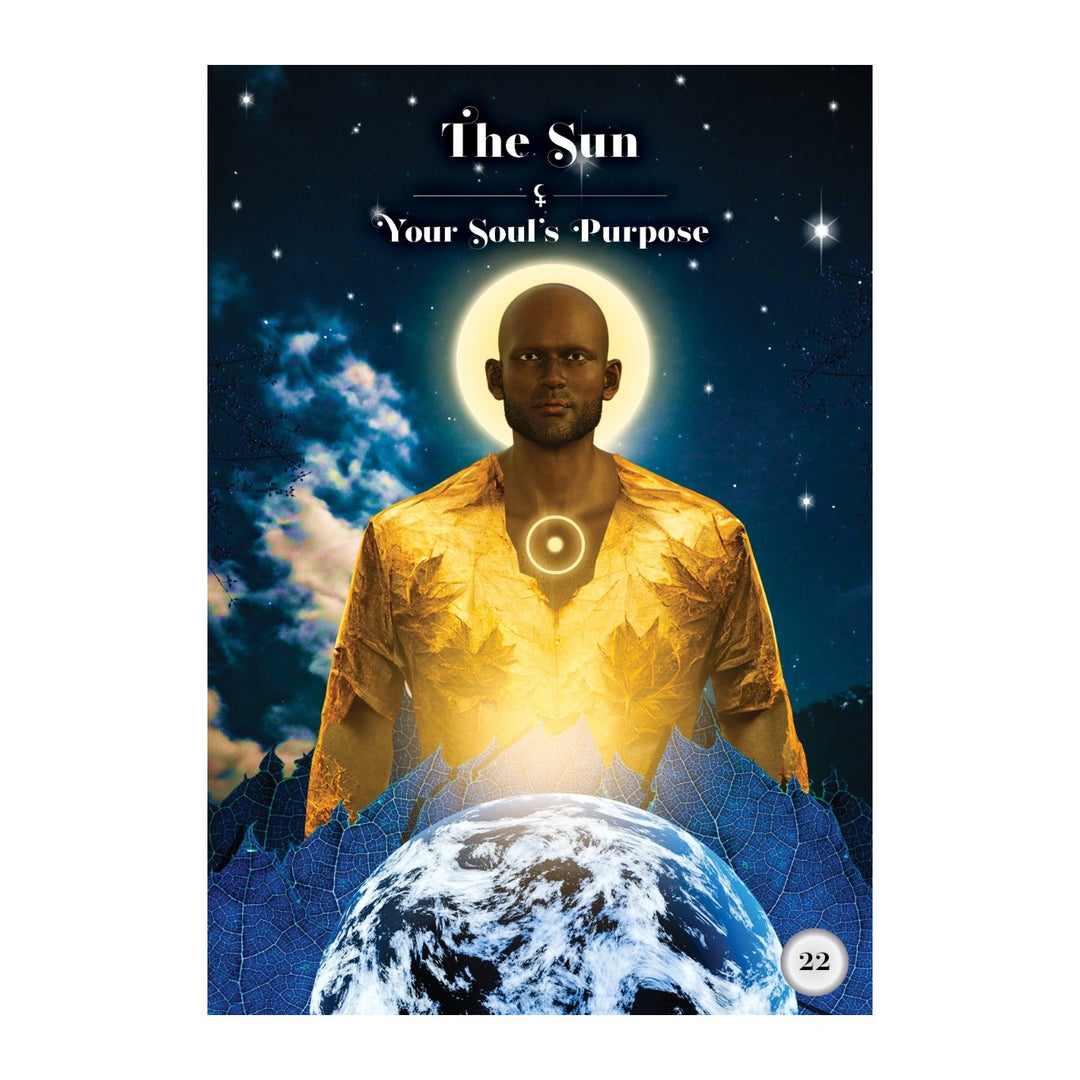 The Sun card from the Black Moon Lilith Cosmic Alchemy Oracle