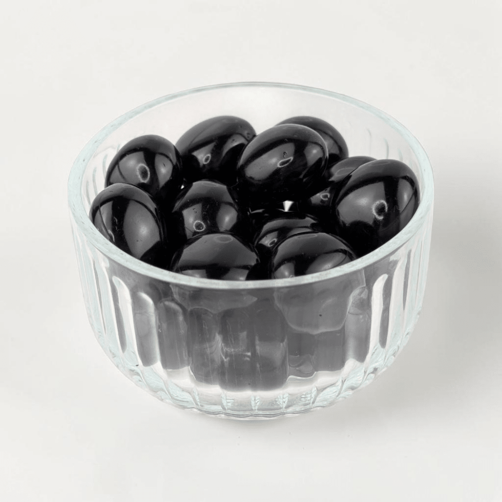 Black Obsidian Tumbles