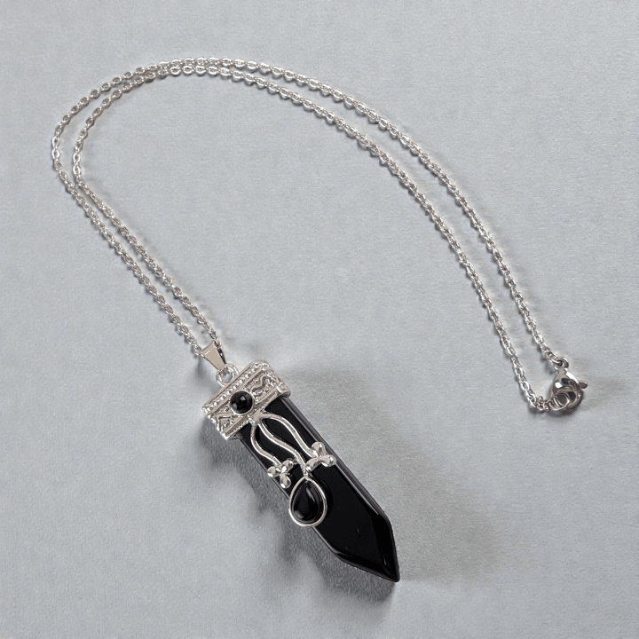 root chakra black obsidian jewelry available at zen collection metaphysical store in Barrie. Shop in-store or online now