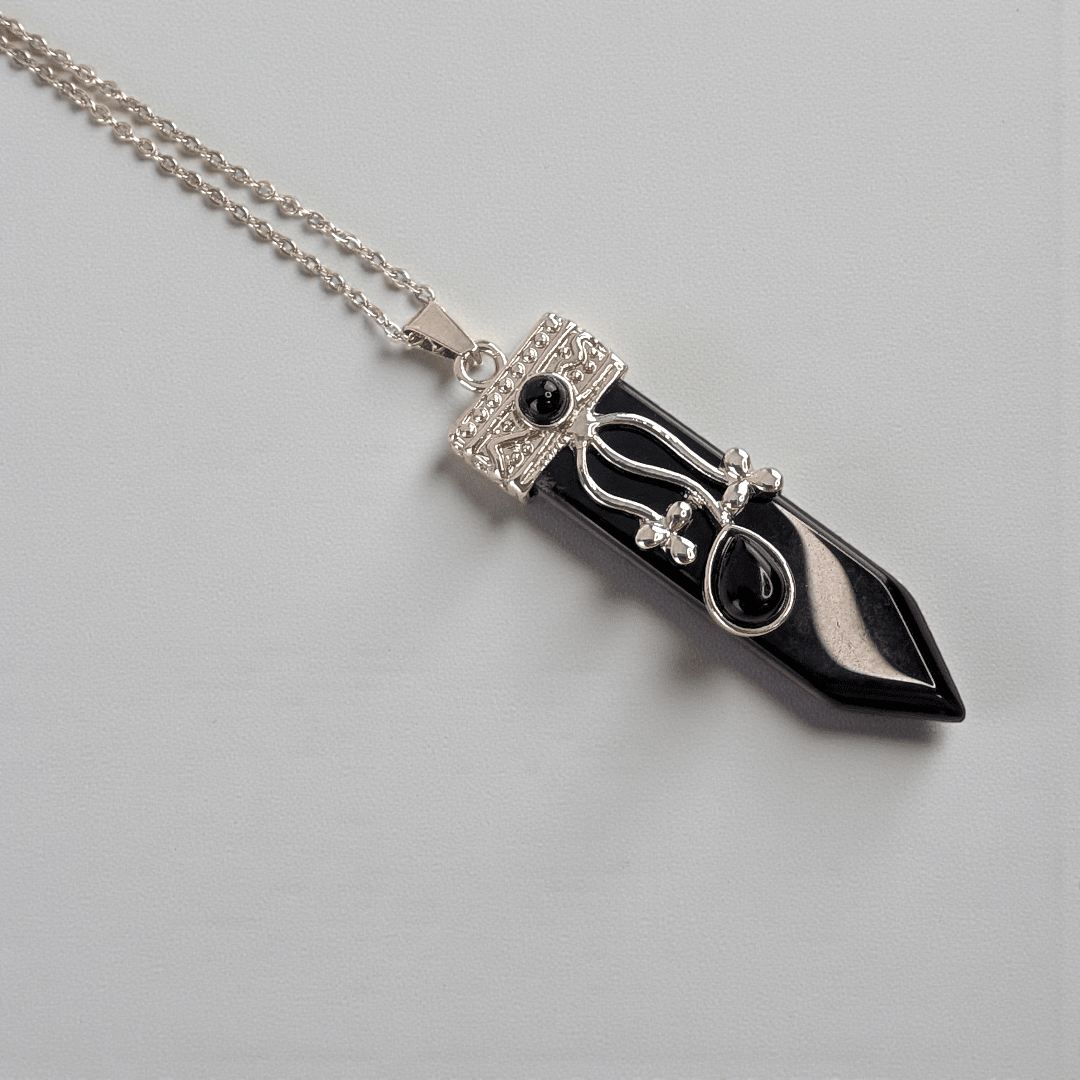 root chakra black obsidian jewelry available at zen collection metaphysical store in Barrie. Shop in-store or online now