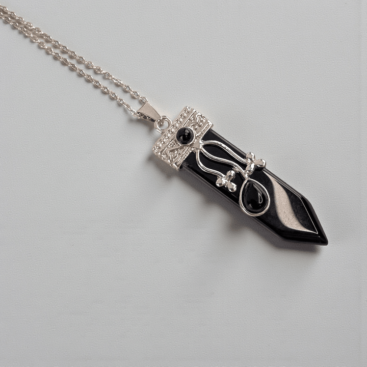 root chakra black obsidian jewelry available at zen collection metaphysical store in Barrie. Shop in-store or online now