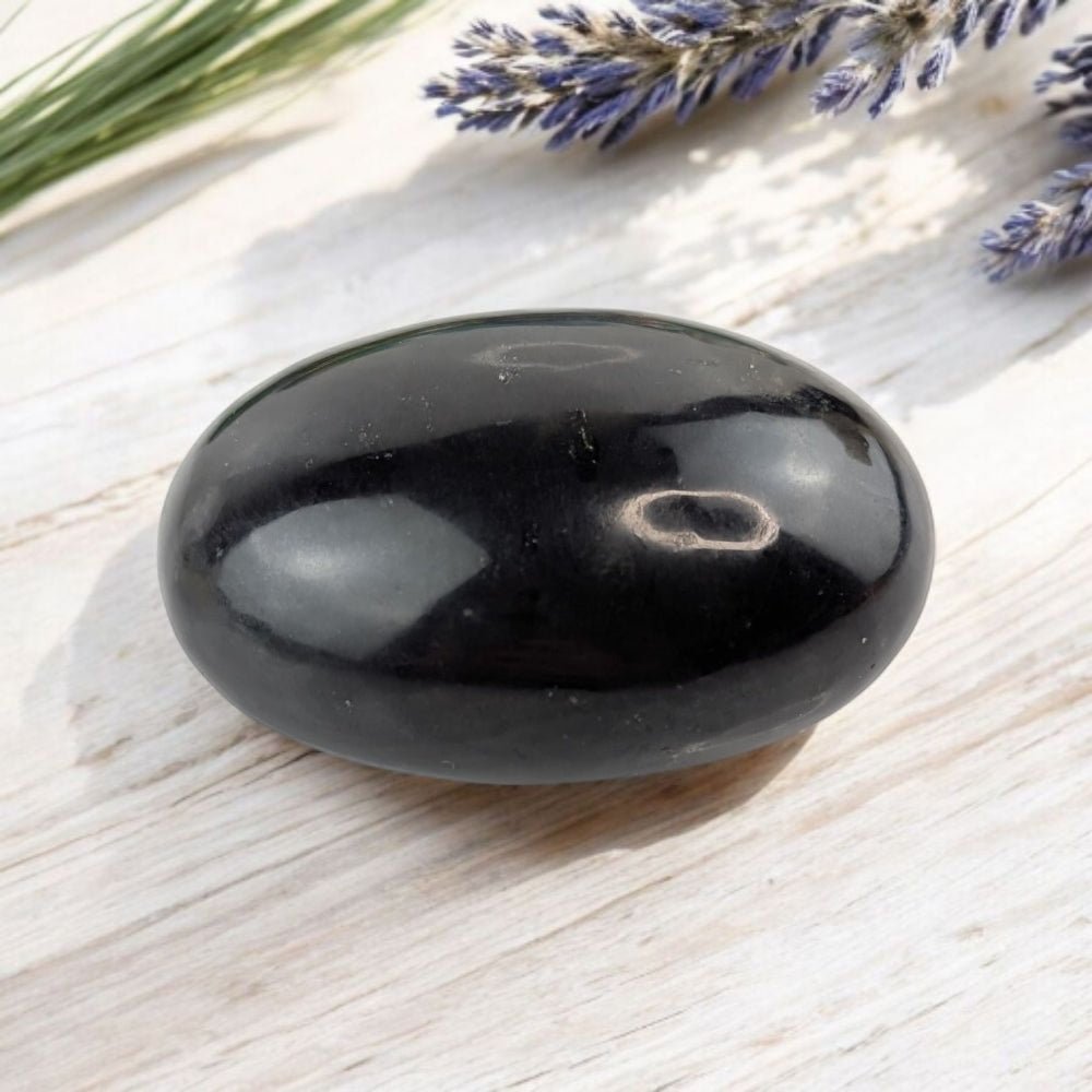 Black Obsidian Root Chakra Stone