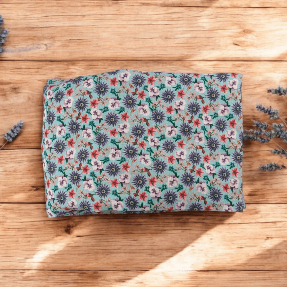Flaxseed neck and eye pillow duo for self-care