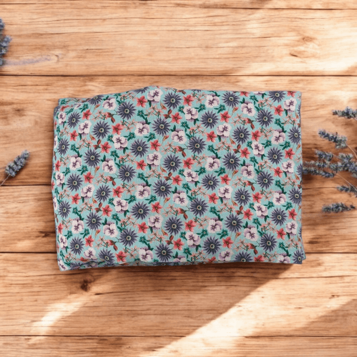 Flaxseed neck and eye pillow duo for self-care