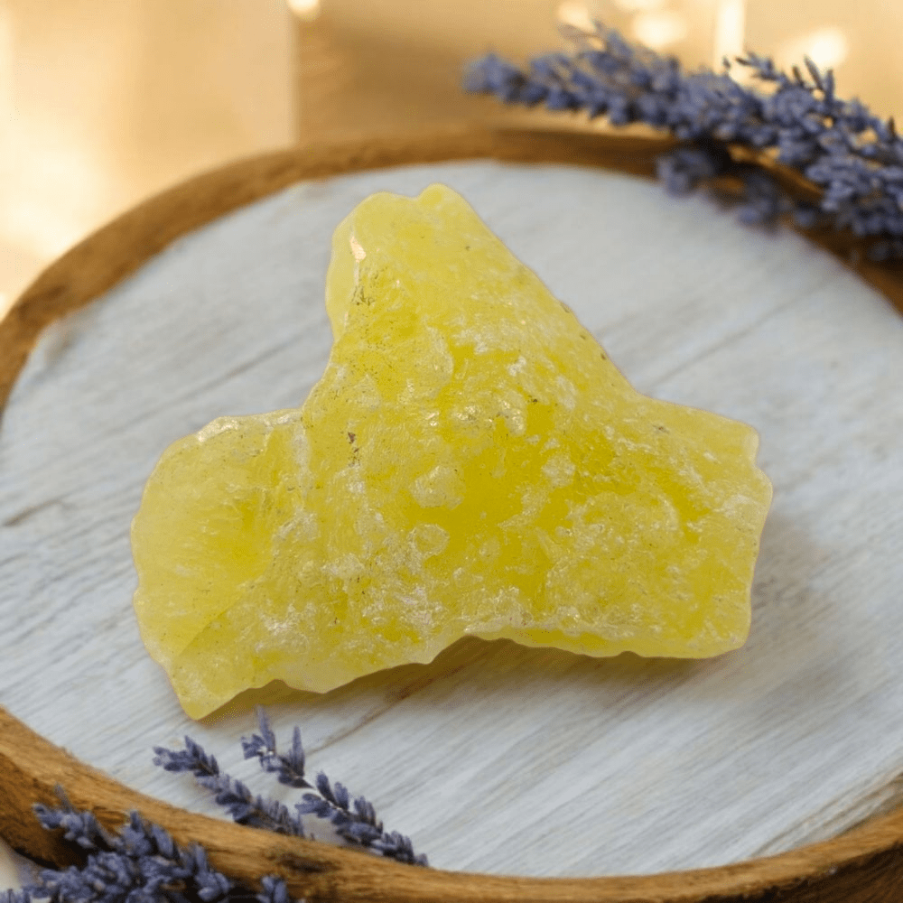 Solar Plexus Chakra Brucite crystal for personal power