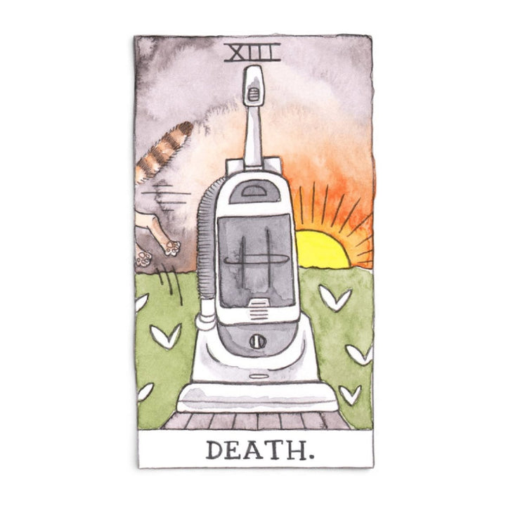 Death card from the Cat Tarot