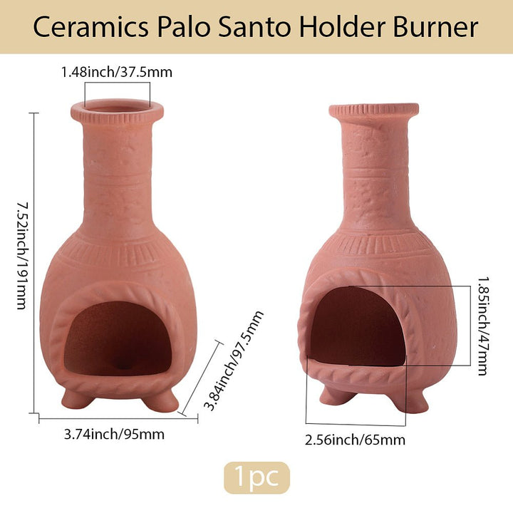 ceramic palo santo burner available at zen collection metaphysical store. Shop in-store or online now