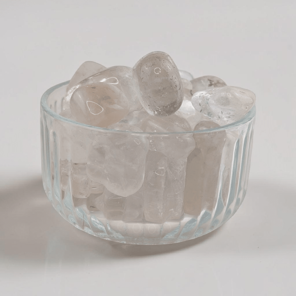 Quartz clair en chute 