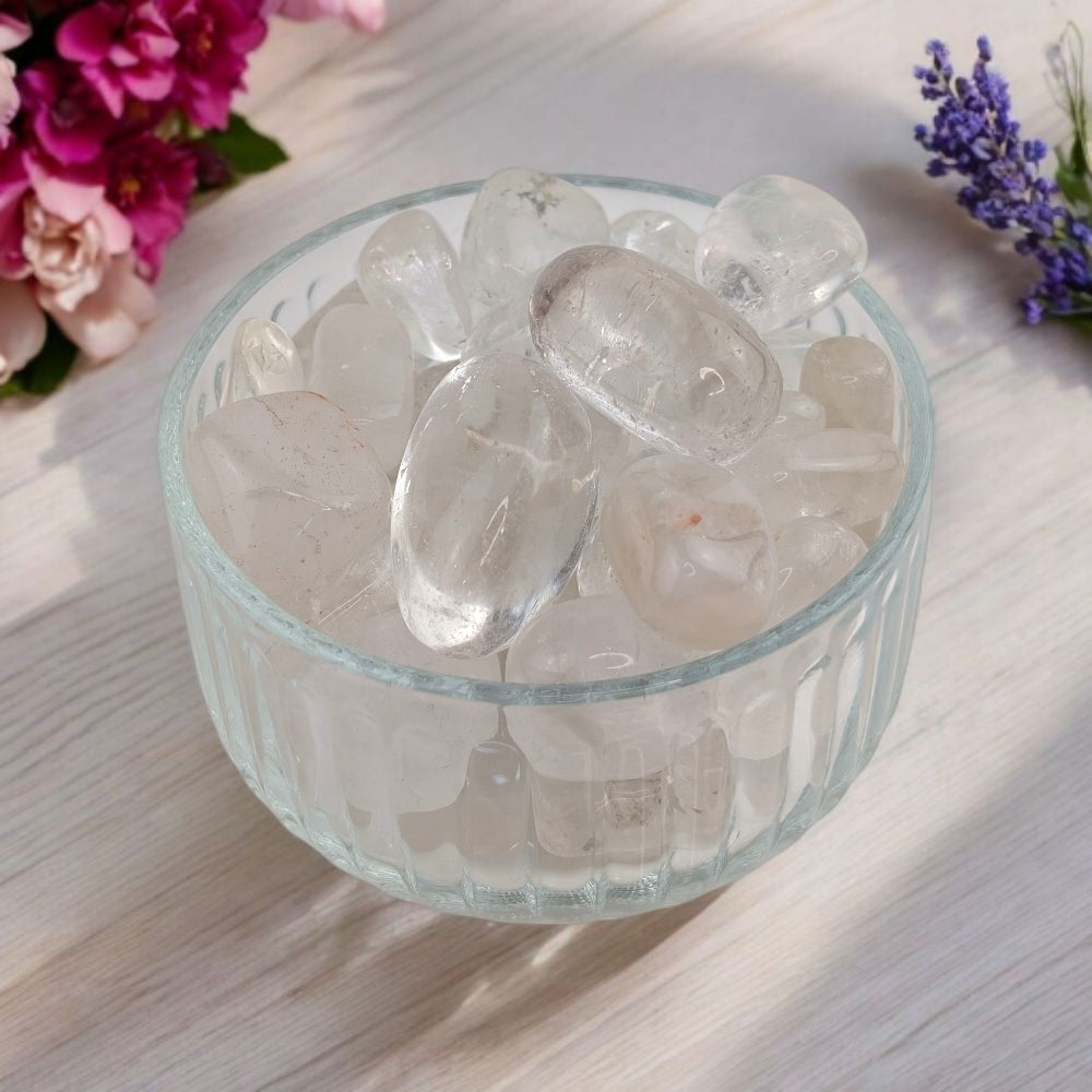 translucent quartz for ritual and meditation