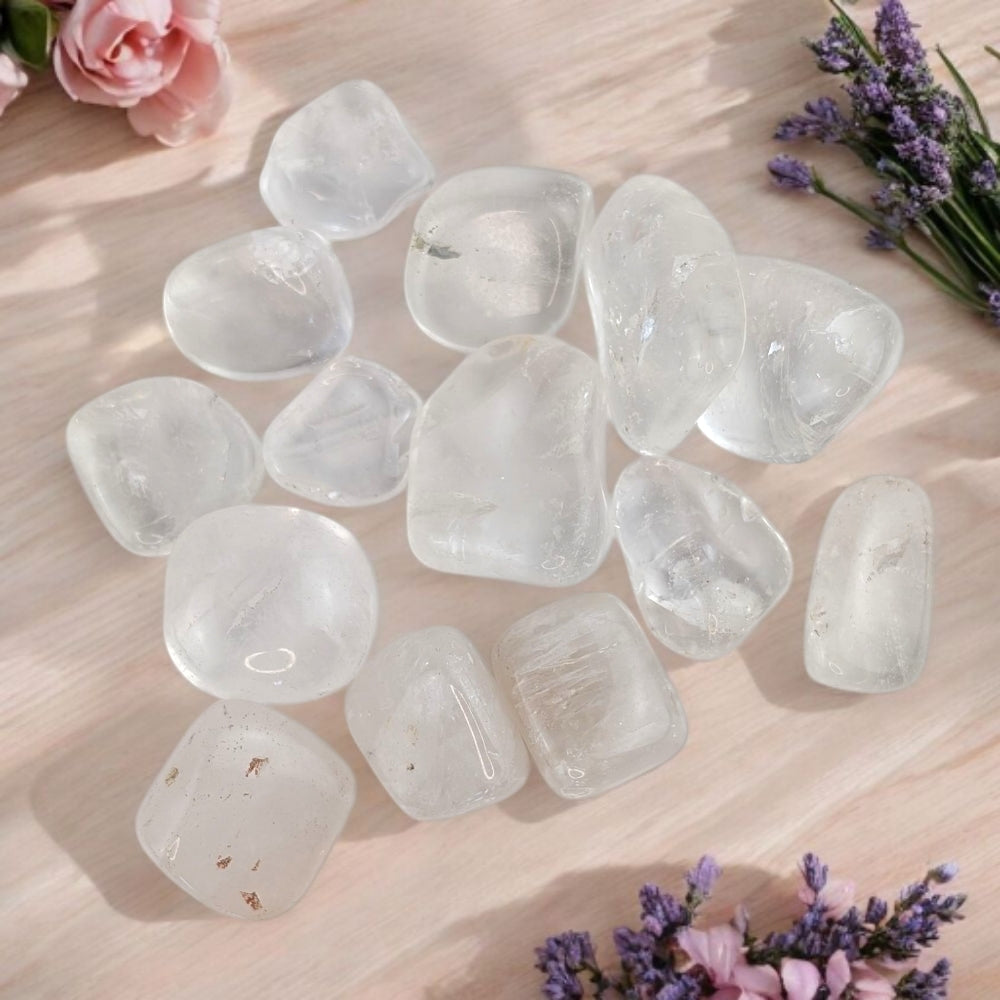 single quartz stone for spiritual clarity