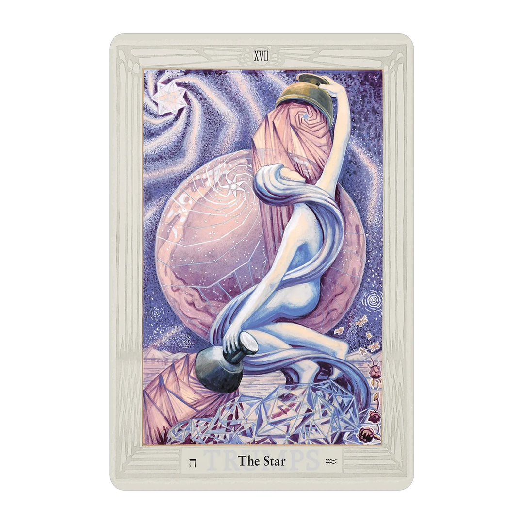 The Star card from the Crowley Thoth Tarot Premier Edition