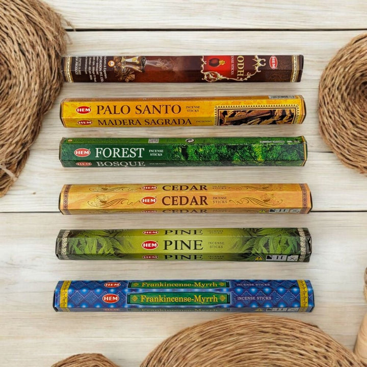 Deep Grounding Incense Set – 7-Pack for Stability &amp; Spiritual Connection