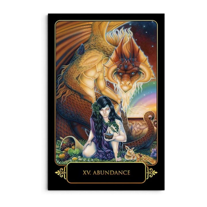 Abundance card (XV) from the Dreams of Gaia Tarot