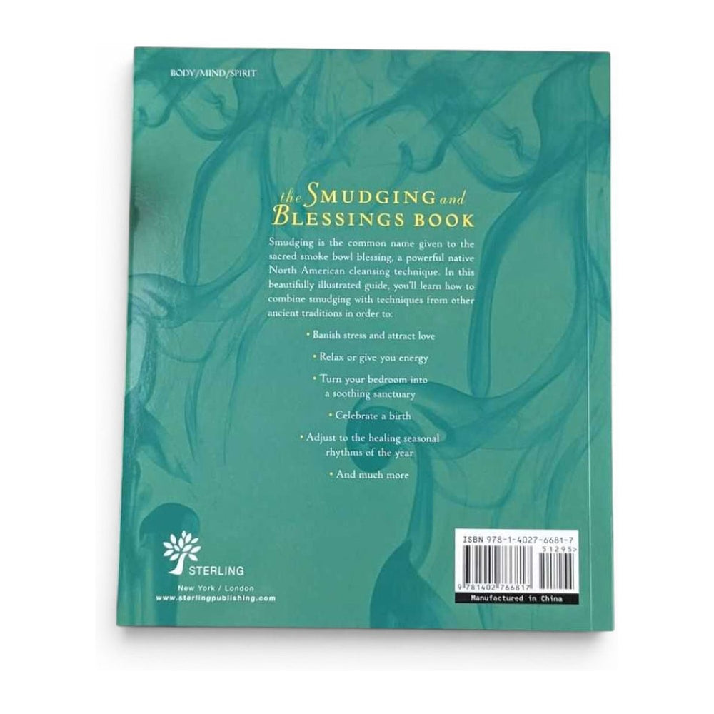 The Smudging and Blessings Book back cover