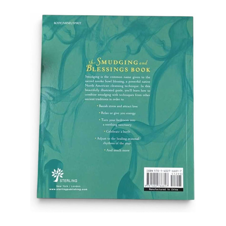 The Smudging and Blessings Book back cover
