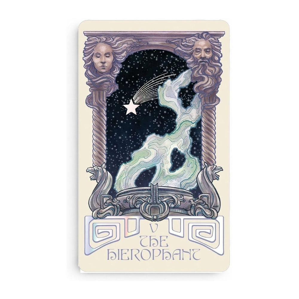The Hierophant card from Ethereal Visions Tarot: Luna Edition