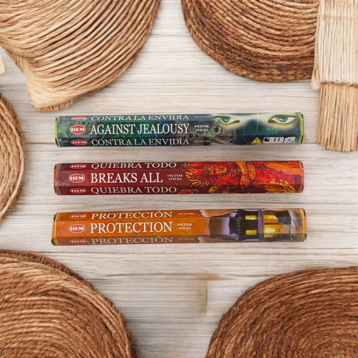 Evil Eye Defense Incense Set – 6-Pack for Protection &amp; Energy Cleansing

