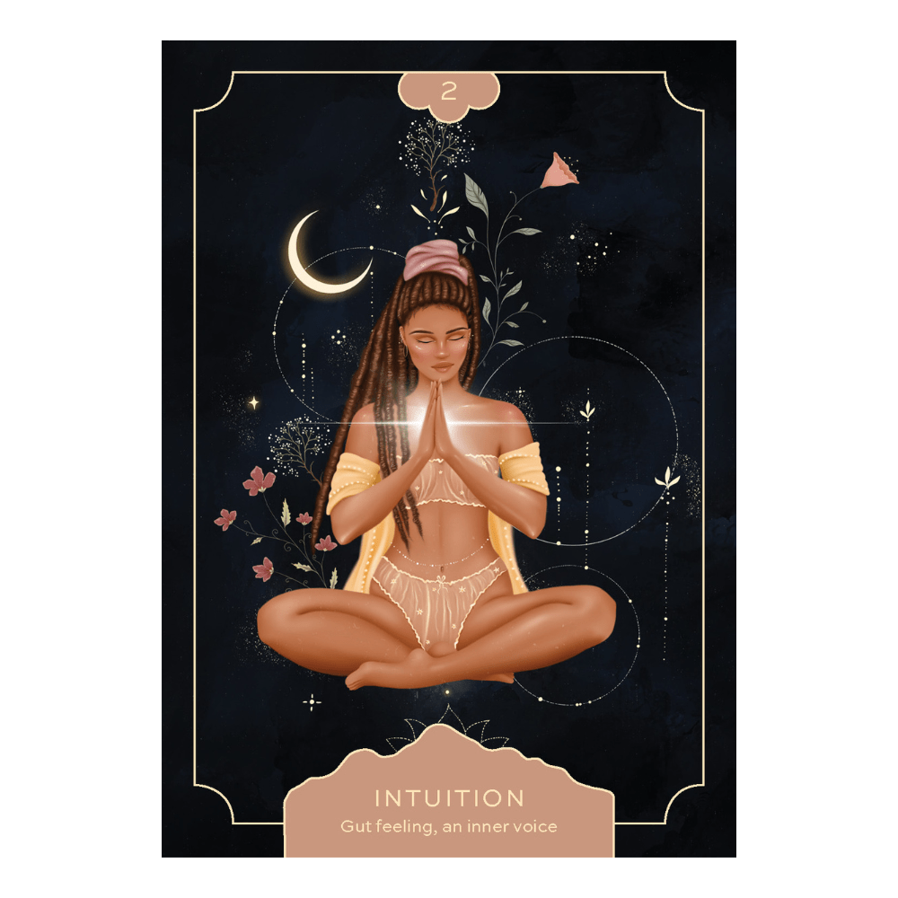 soft nurturing feminine wisdom card deck