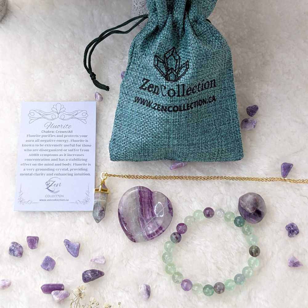 Fluorite Crystal Set - Zen Collection