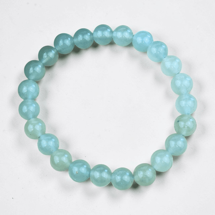 Bracelets empilables en cristal pour le chakra du cœur