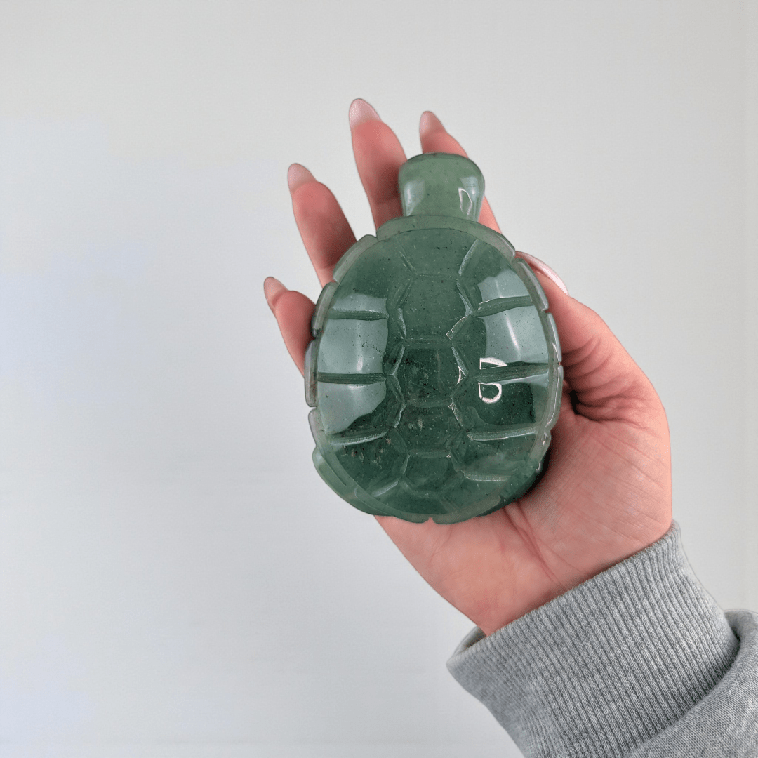 turtle spirit animal crystal available at Zen Collection Metaphysical Store in Barrie. Shop in-store or online