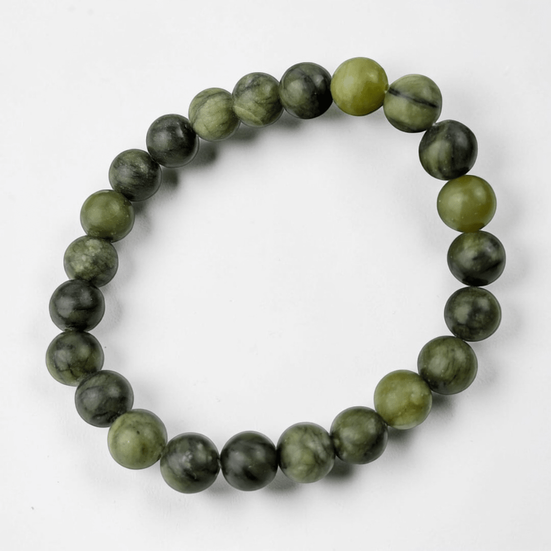 Bracelets empilables en cristal pour le chakra du cœur