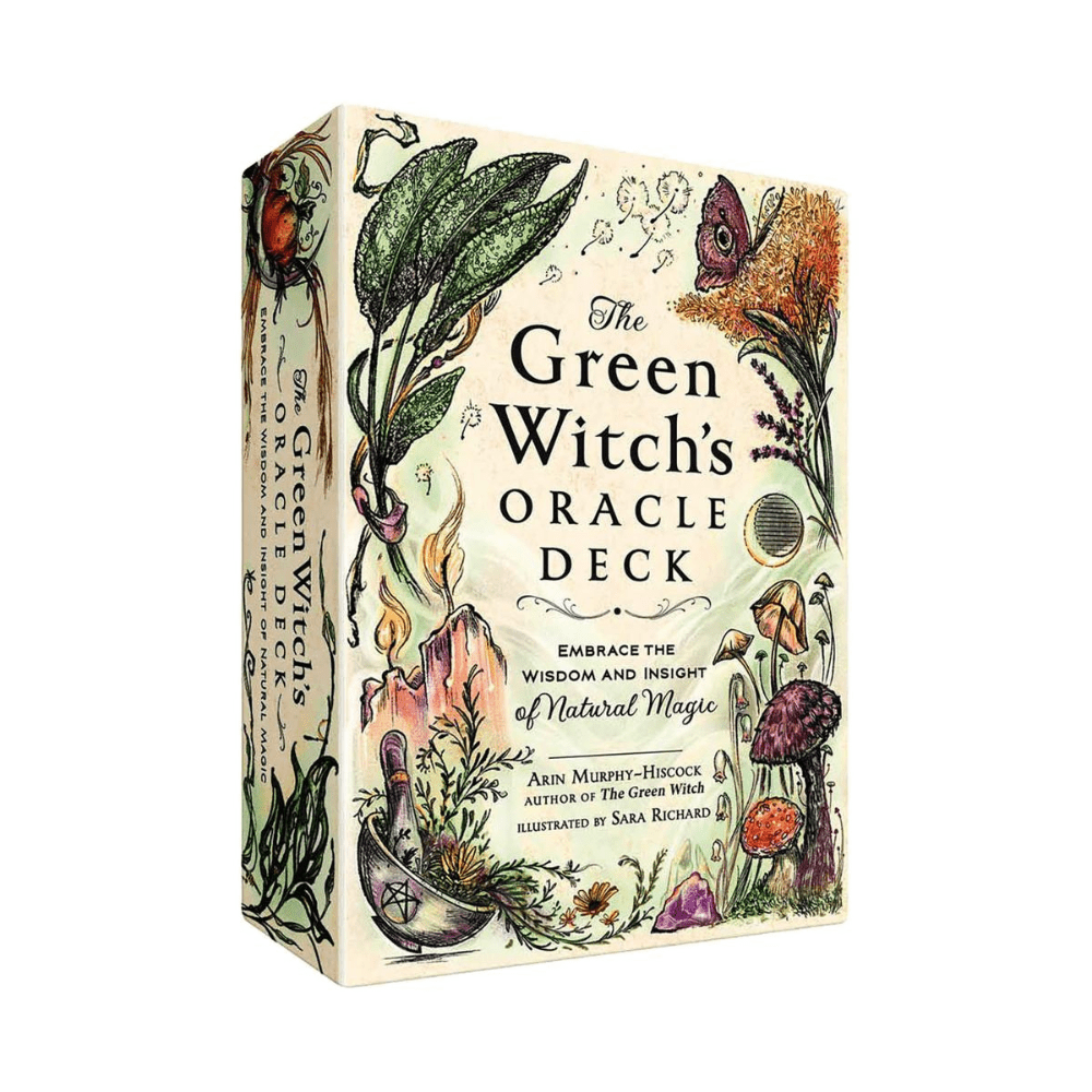 Green Witch Oracle Cards - 50-Card Deck for Natural Magic available at Zen Collection Canadian Crystal store