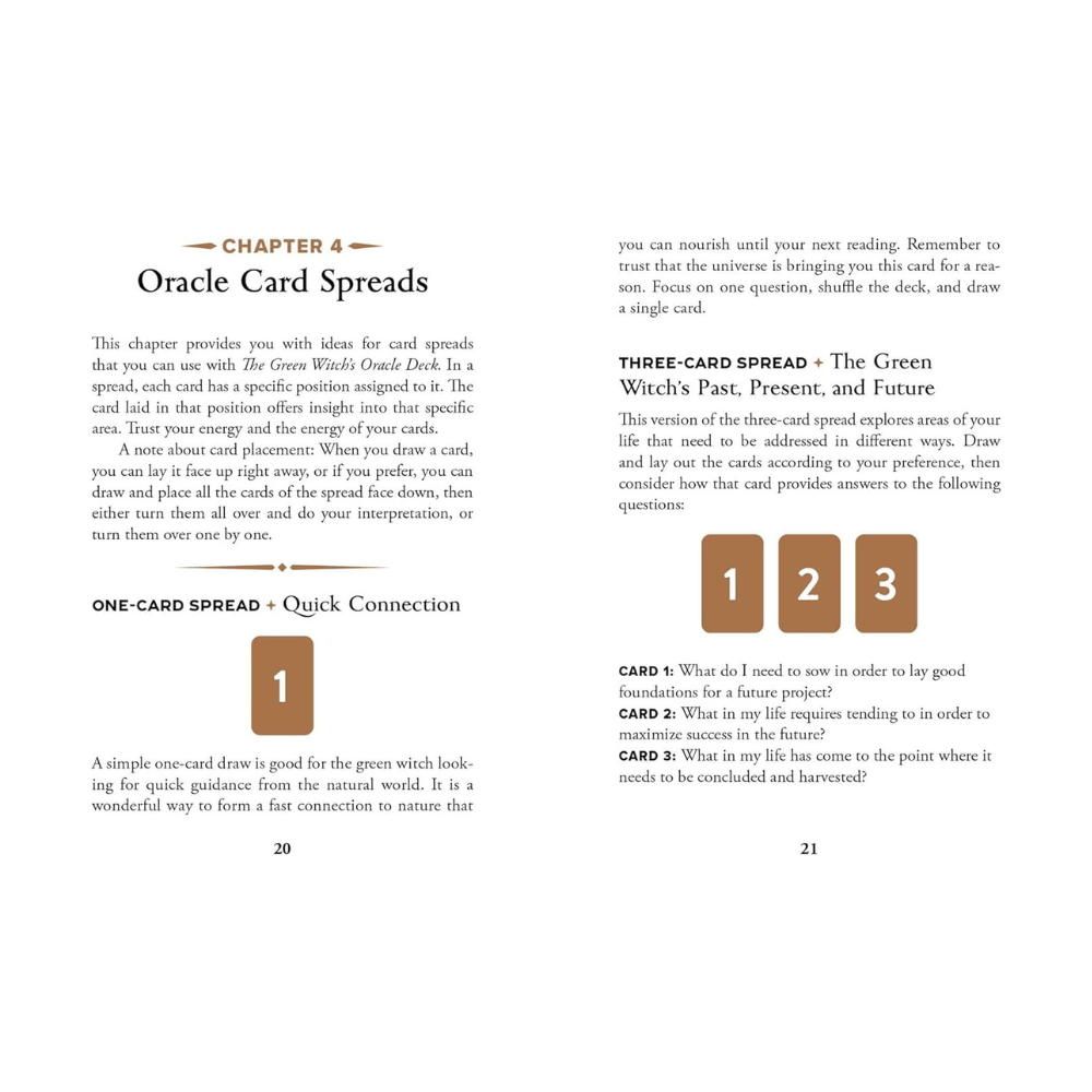 Green Witch Oracle Cards - 50-Card Deck for Natural Magic available at Zen Collection Canadian Crystal store
