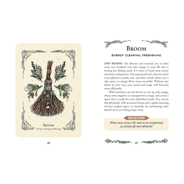 Green Witch Oracle Cards - 50-Card Deck for Natural Magic available at Zen Collection Canadian Crystal store