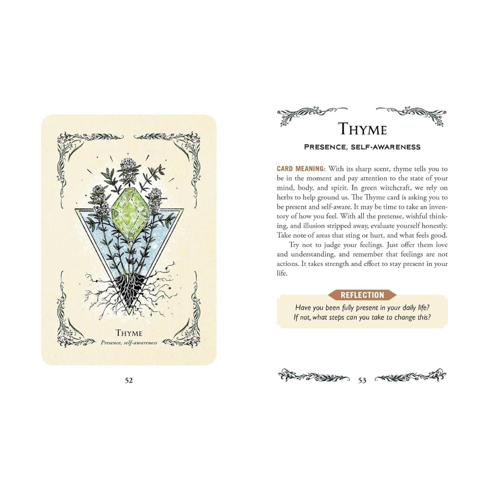 Nature Magic Oracle Deck - Green Witch Oracle Cards