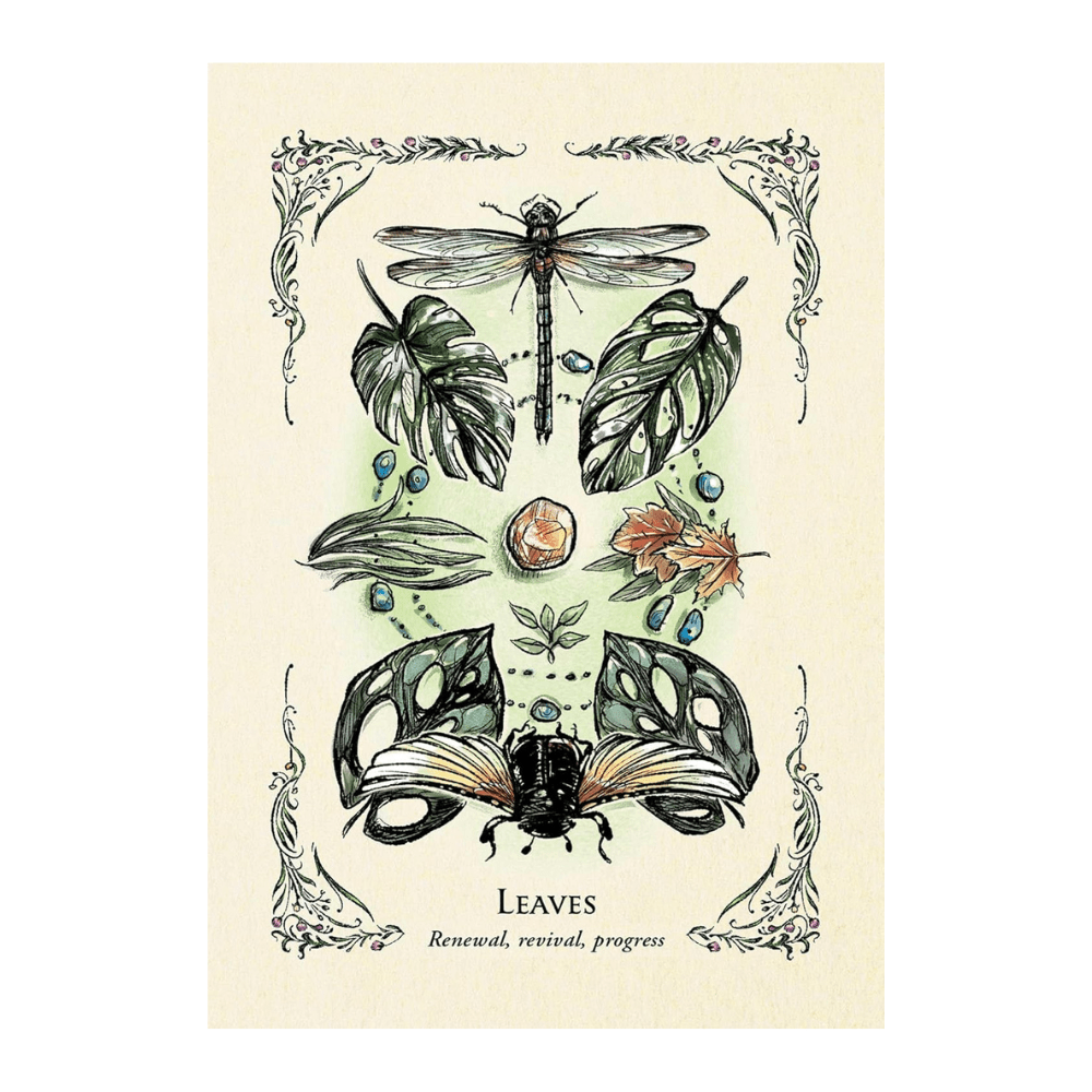 Green Witch Oracle Cards - 50-Card Deck for Natural Magic available at Zen Collection Canadian Crystal store