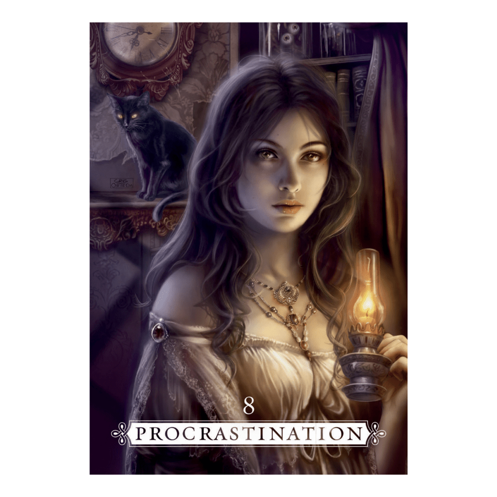 Emotional healing oracle card deck