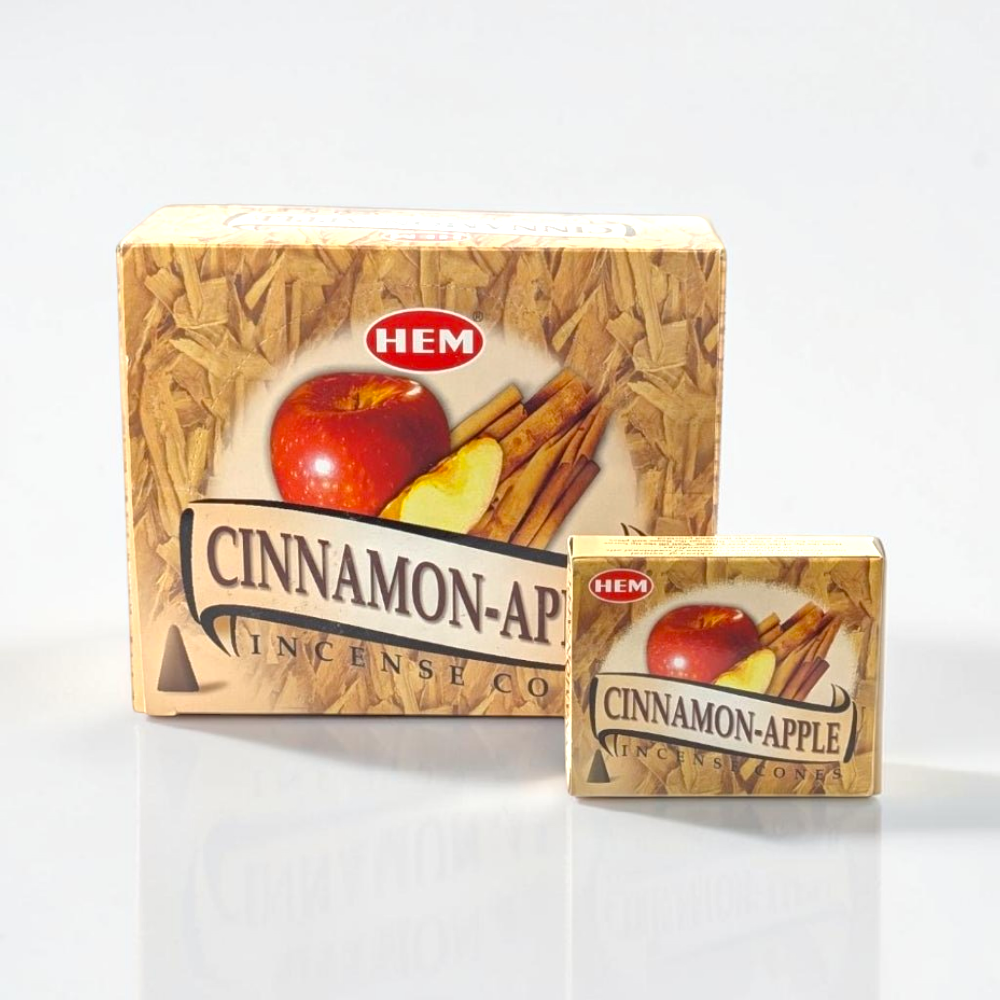 Hem Cinnamon Apple Incense Cones | Meditation Incense – Spiritual Store Ontario