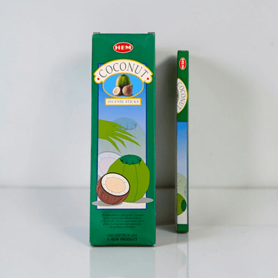 Hem Coconut Square Incense Box