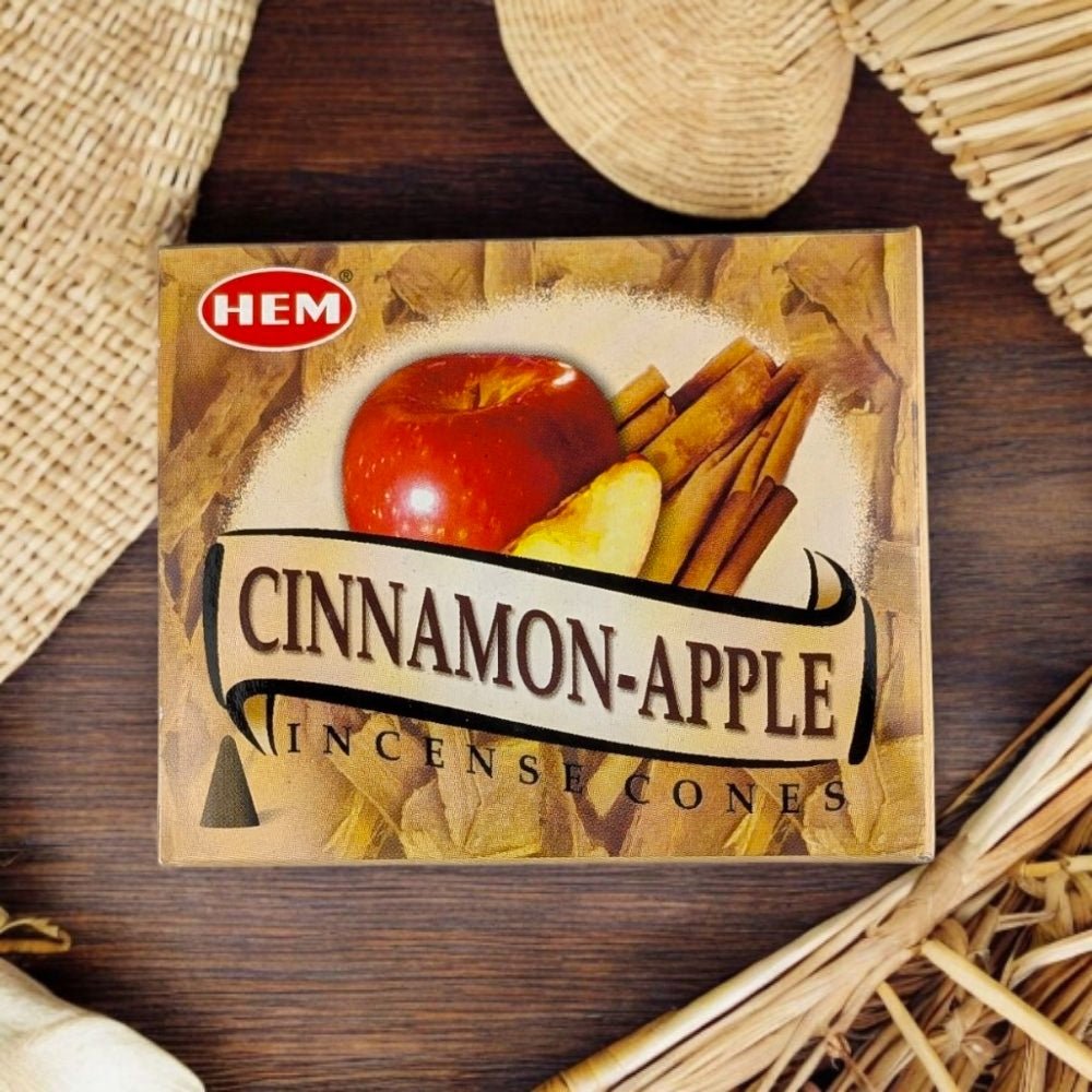 Sweet & Spicy Aroma – HEM Cinnamon Apple Incense for Comfort & Cozy Atmosphere